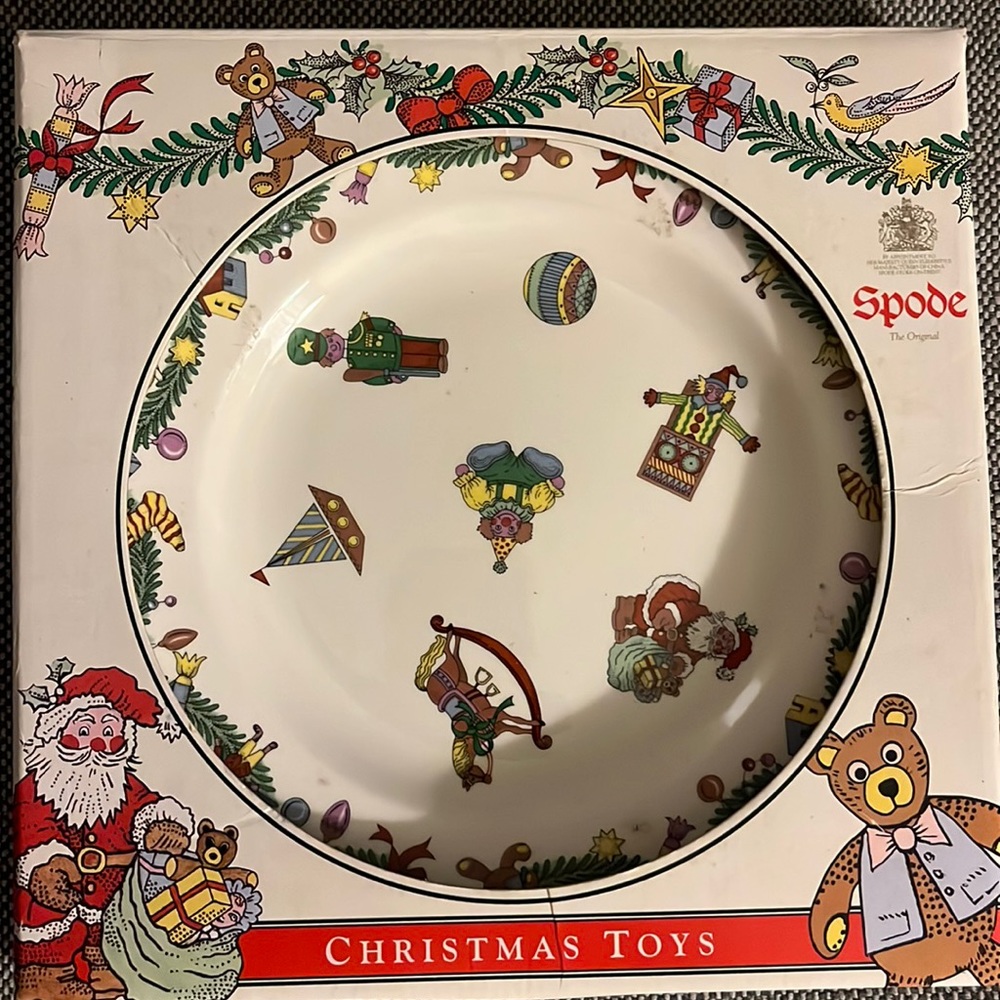Spode Christmas Toys Plate